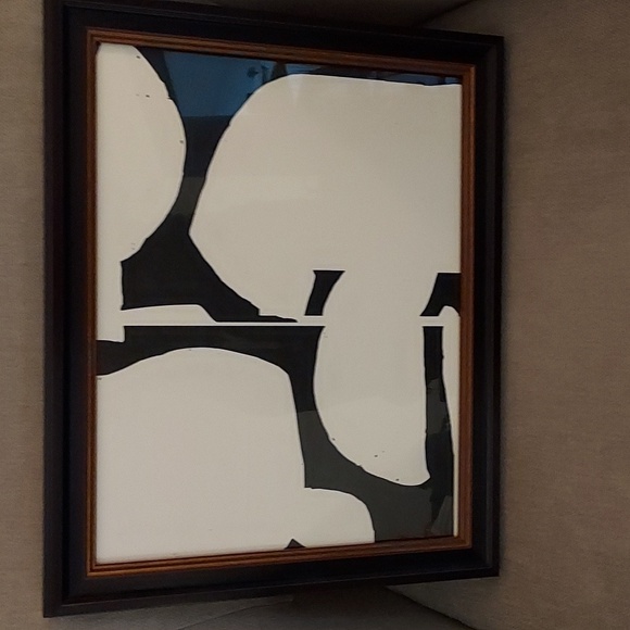 Framed abstract art print by Wilde House Paper 11x14 unframed 13x16 framed - Picture 3 of 9